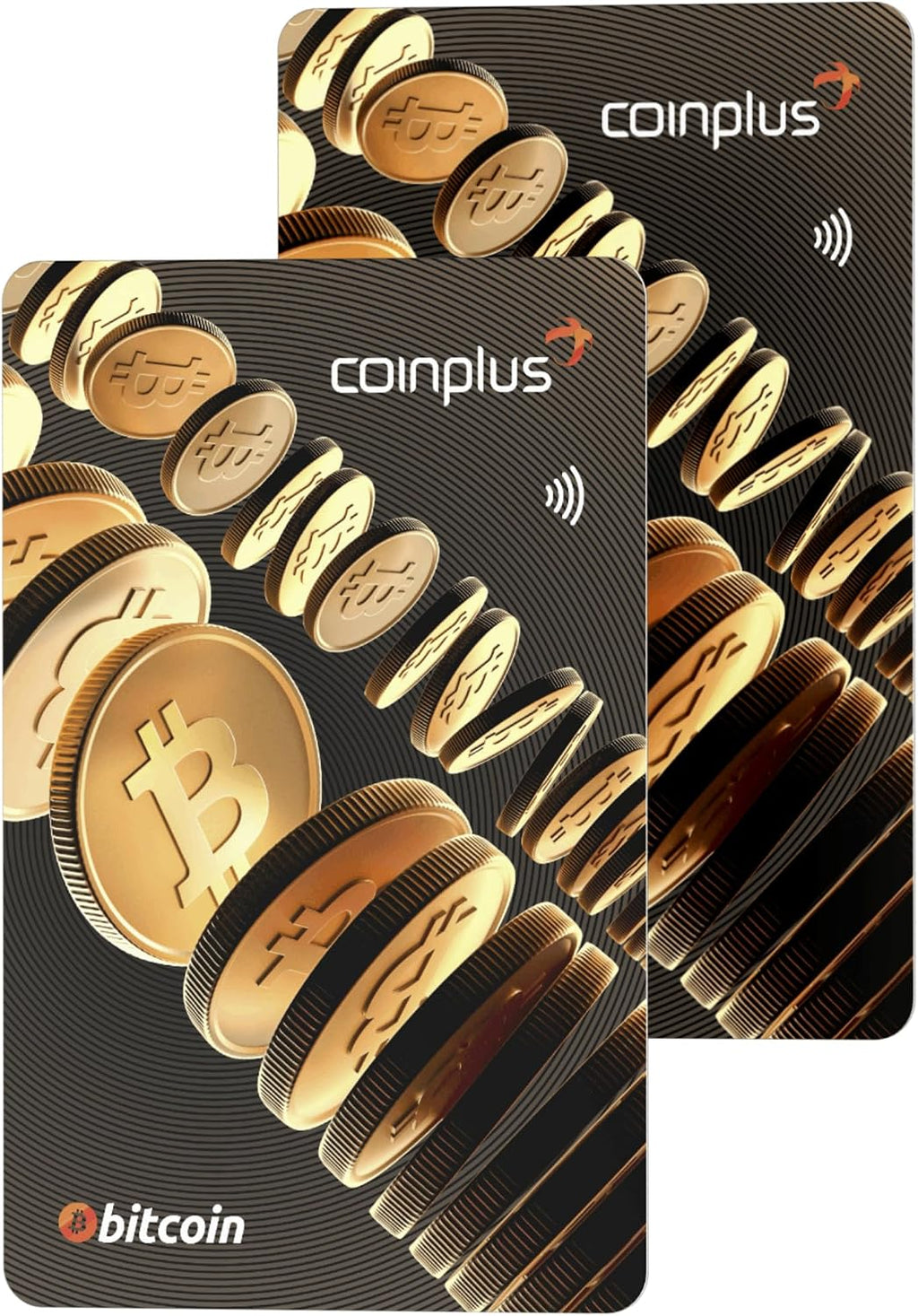 Coinplus Crypto Card Duo Pack - Cartera de tarjeta criptográfica se...