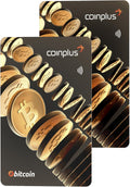 Coinplus Crypto Card Duo Pack - Cartera de tarjeta criptográfica se...