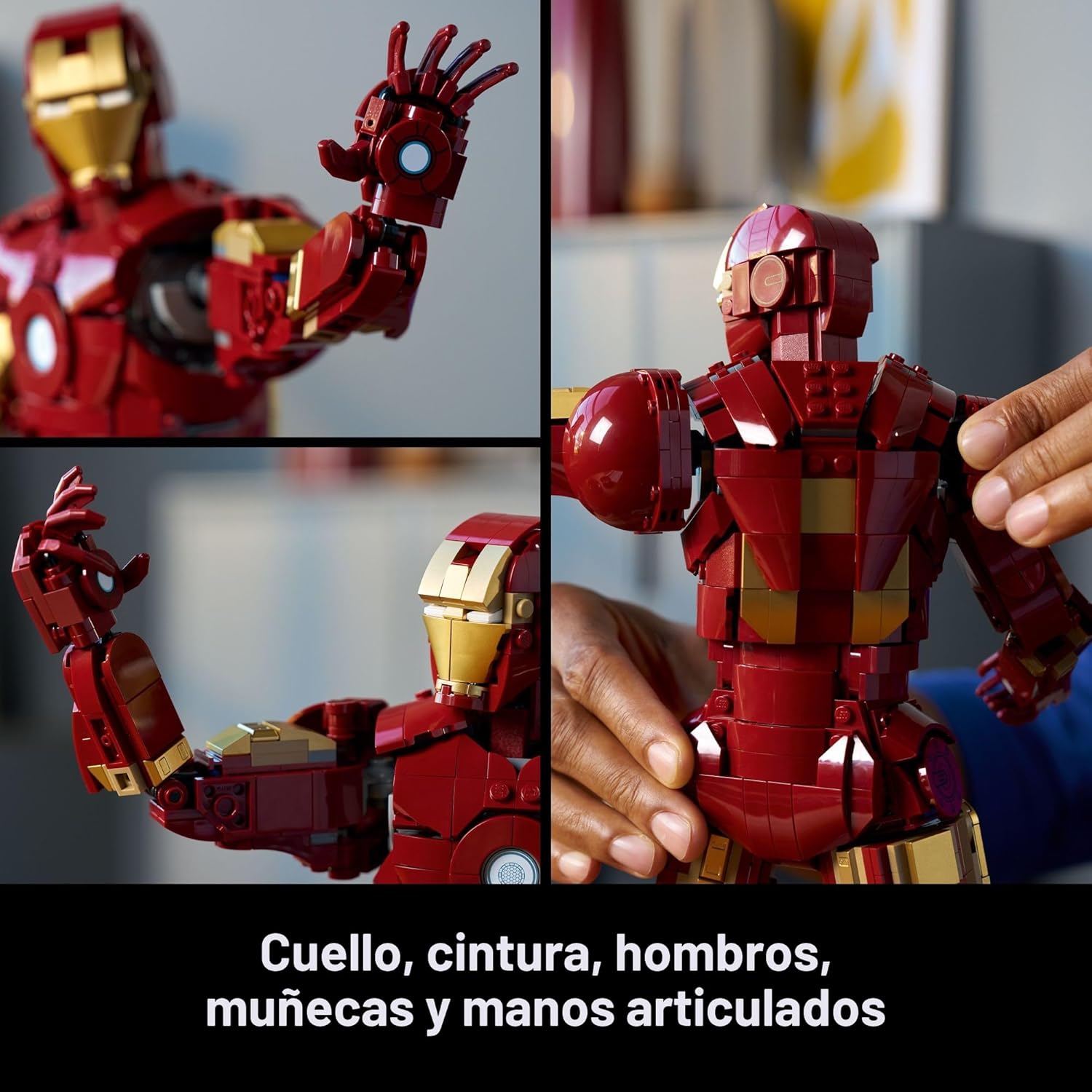 LEGO Marvel Iron Man Mark 3 Edición de coleccionistas - Set de cons...