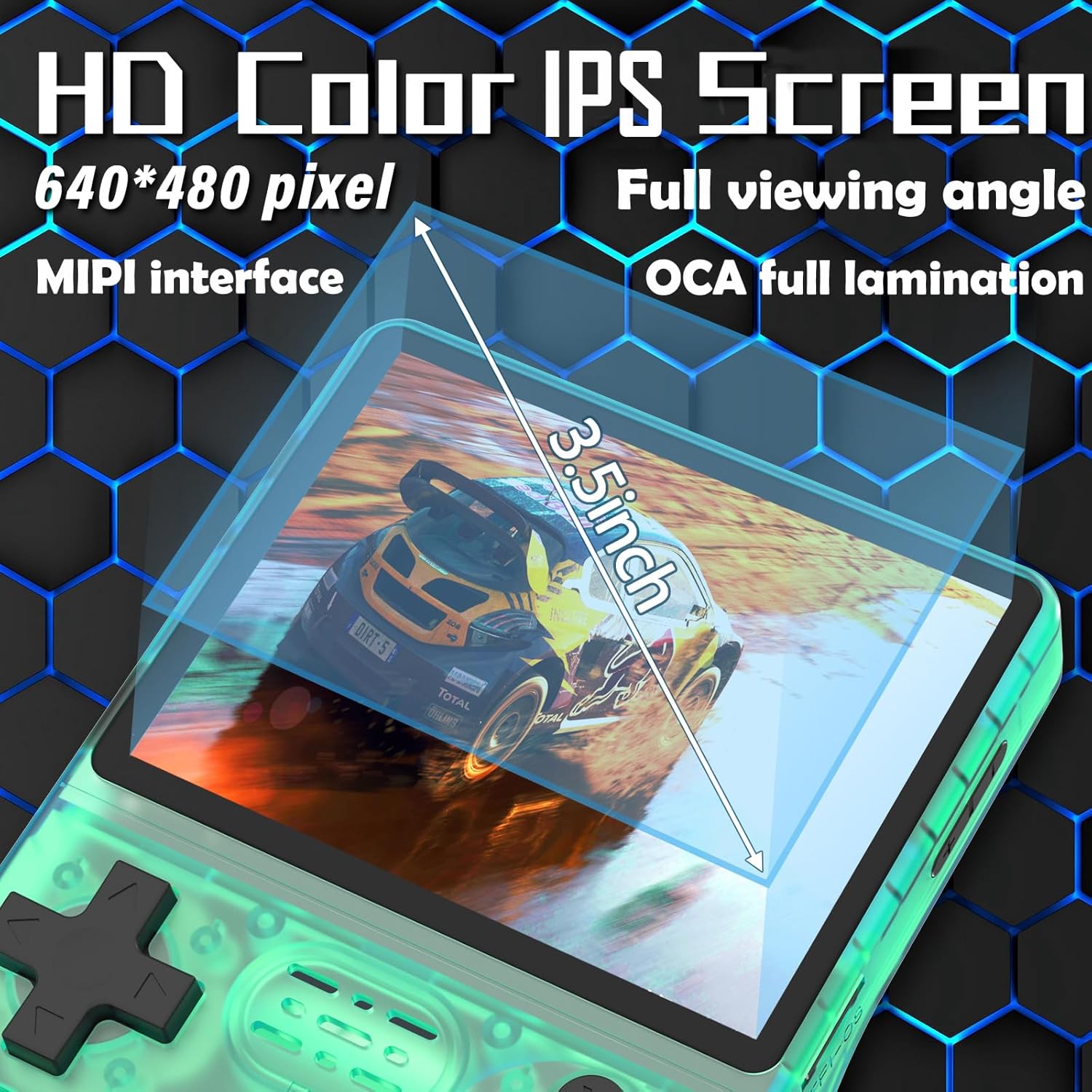 RegiisJoy 30000 en 1 Consola de Juegos de Mano, Pantalla IPS de 3.5...