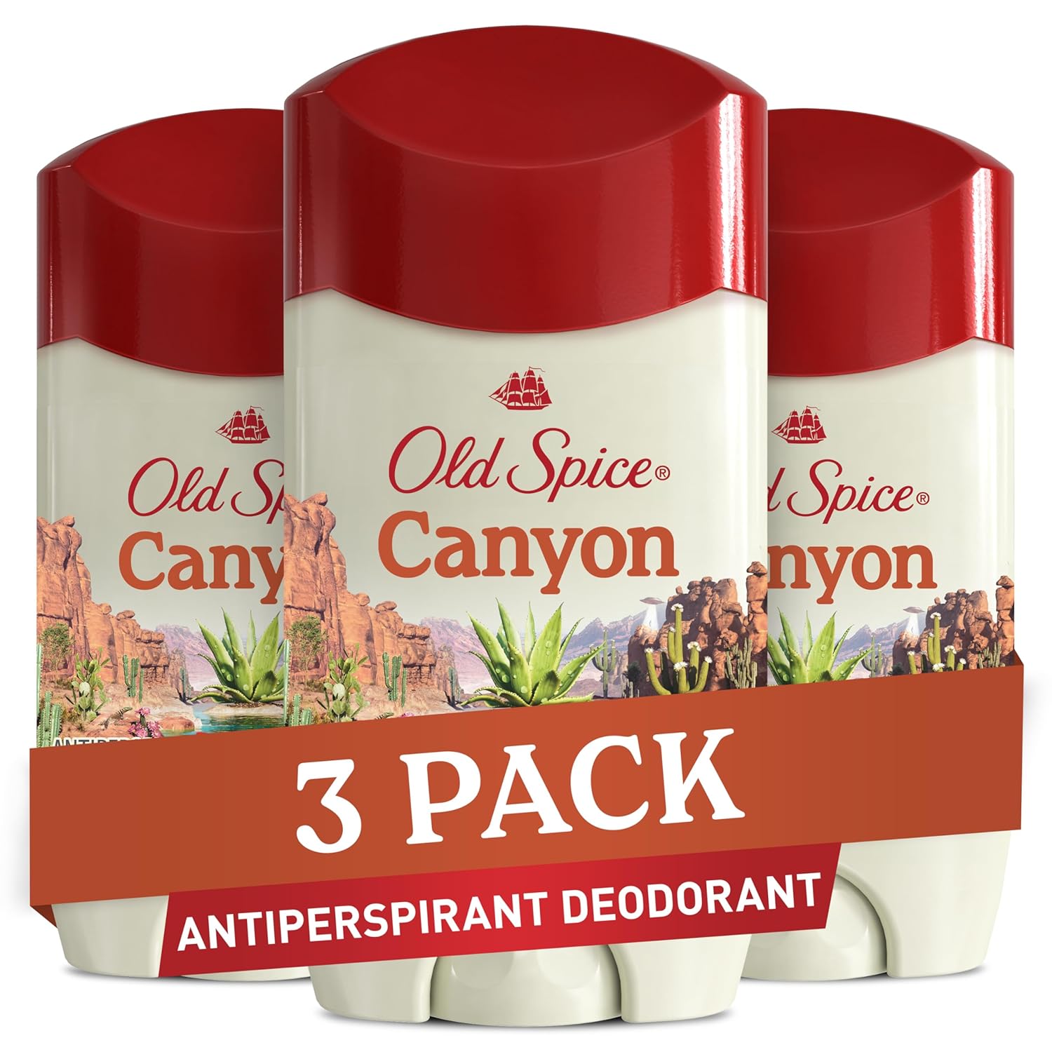 Old Spice Antitranspirante y desodorante Canyon para hombre con alo...