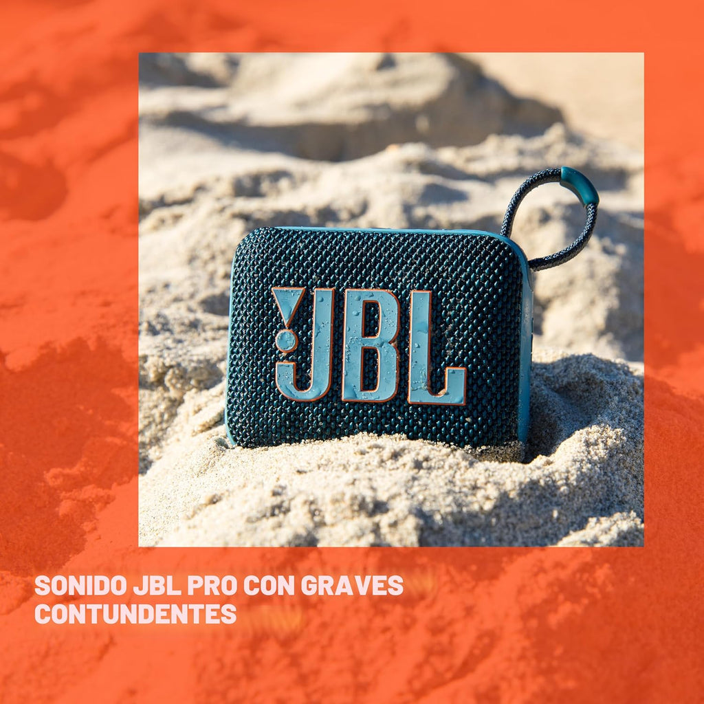 JBL Go 4 - Altavoz Bluetooth ultraportátil, impermeable y a prueba...