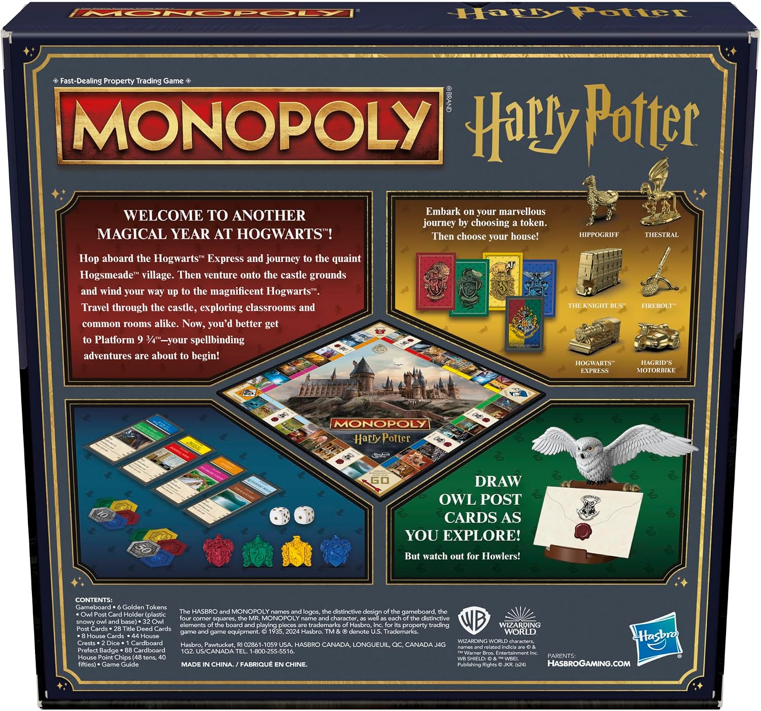 Hasbro Gaming Monopoly Harry Potter Edition - Juego de mesa | Una a...