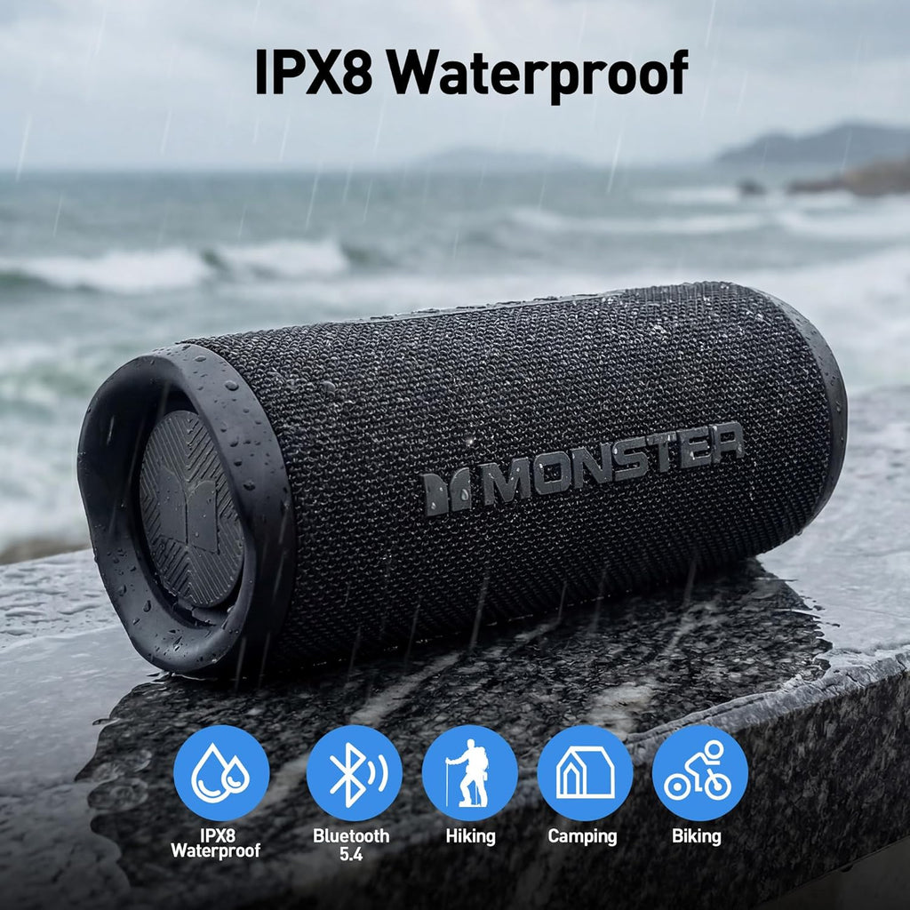 Monster Altavoz Bluetooth, Altavoces Bluetooth Inalámbricos Portáti...