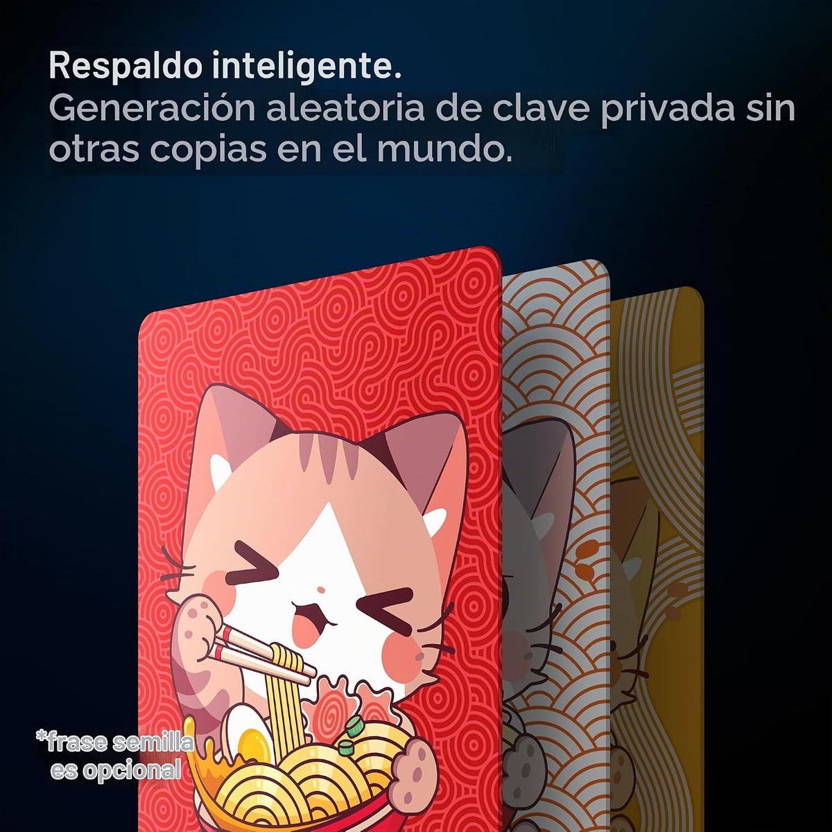 TANGEM Crypto Wallet Pack de 3 - Cartera de almacenamiento en frío...