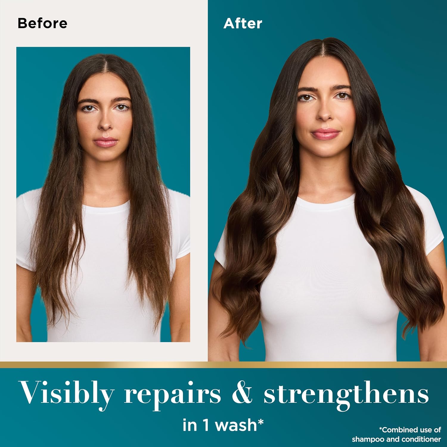 OGX Renewing + Argan Oil of Morocco - Juego de champú y acondiciona...