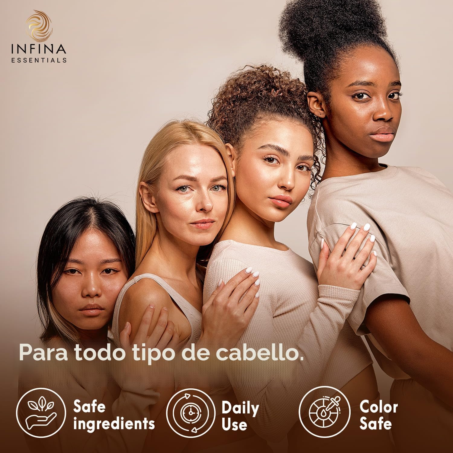 Juego de champú y acondicionador de aceite de ricino para el crecim...