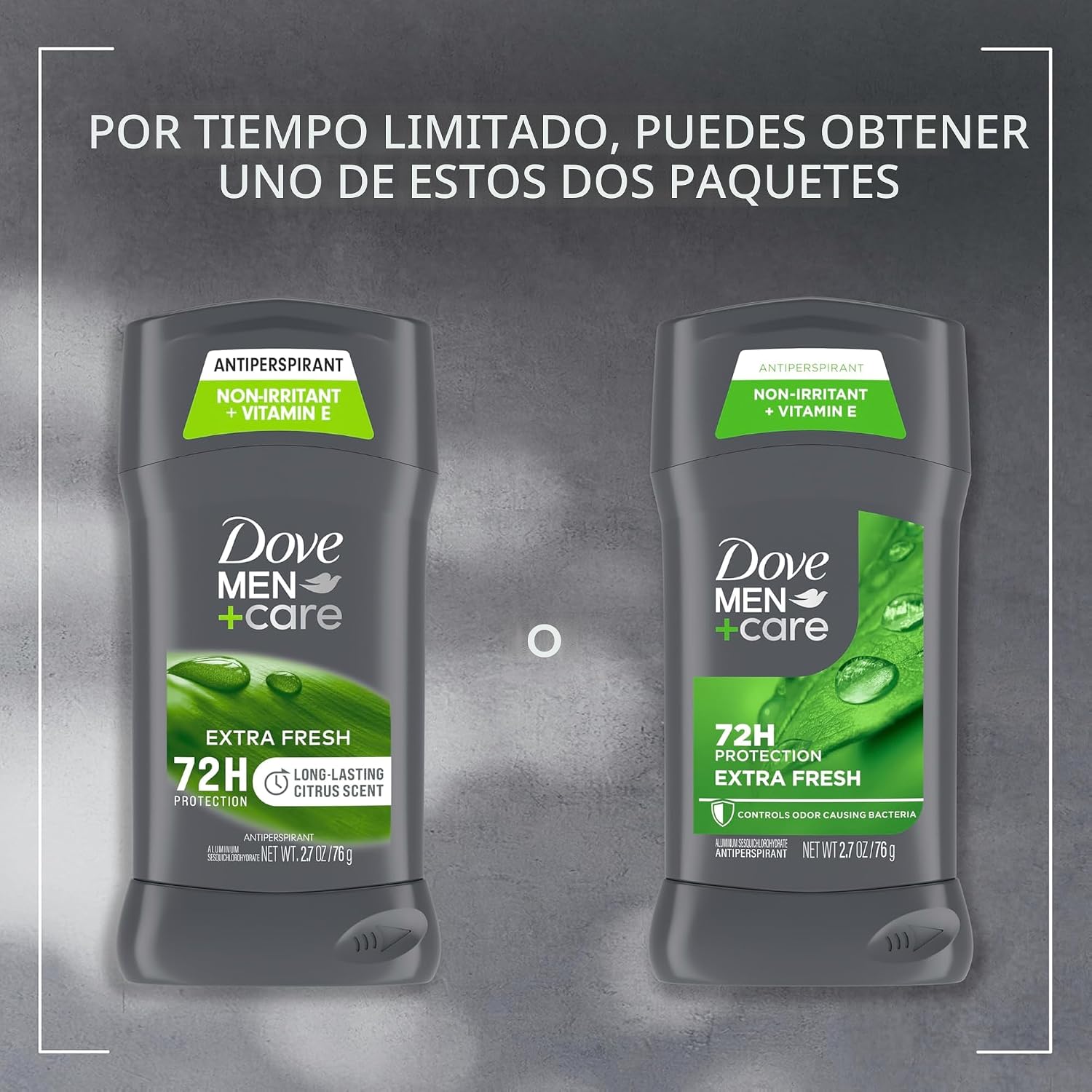 Dove Men+Care - Desodorante antitranspirante en barra para hombres,...