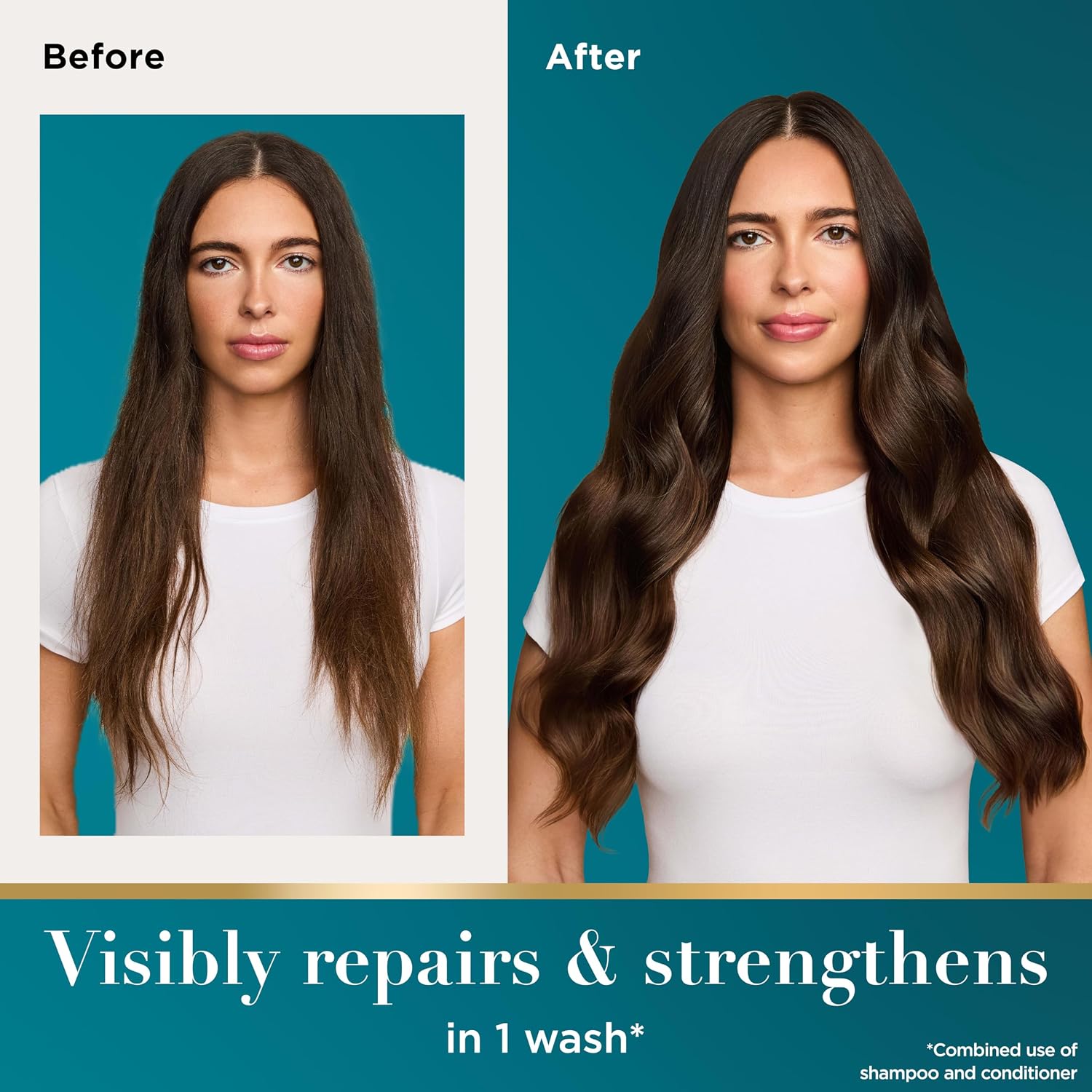 OGX Renewing + Argan Oil of Morocco - Juego de champú y acondiciona...