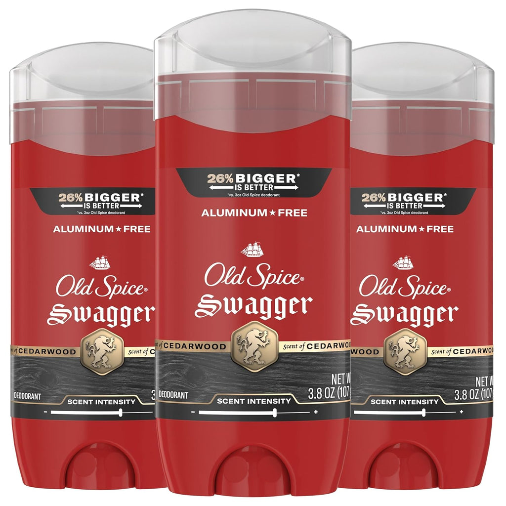Old Spice Desodorante sin aluminio para hombres, protección contra...