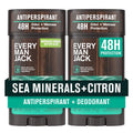 Every Man Jack Desodorante antitranspirante Sea Minerals + Citron p...