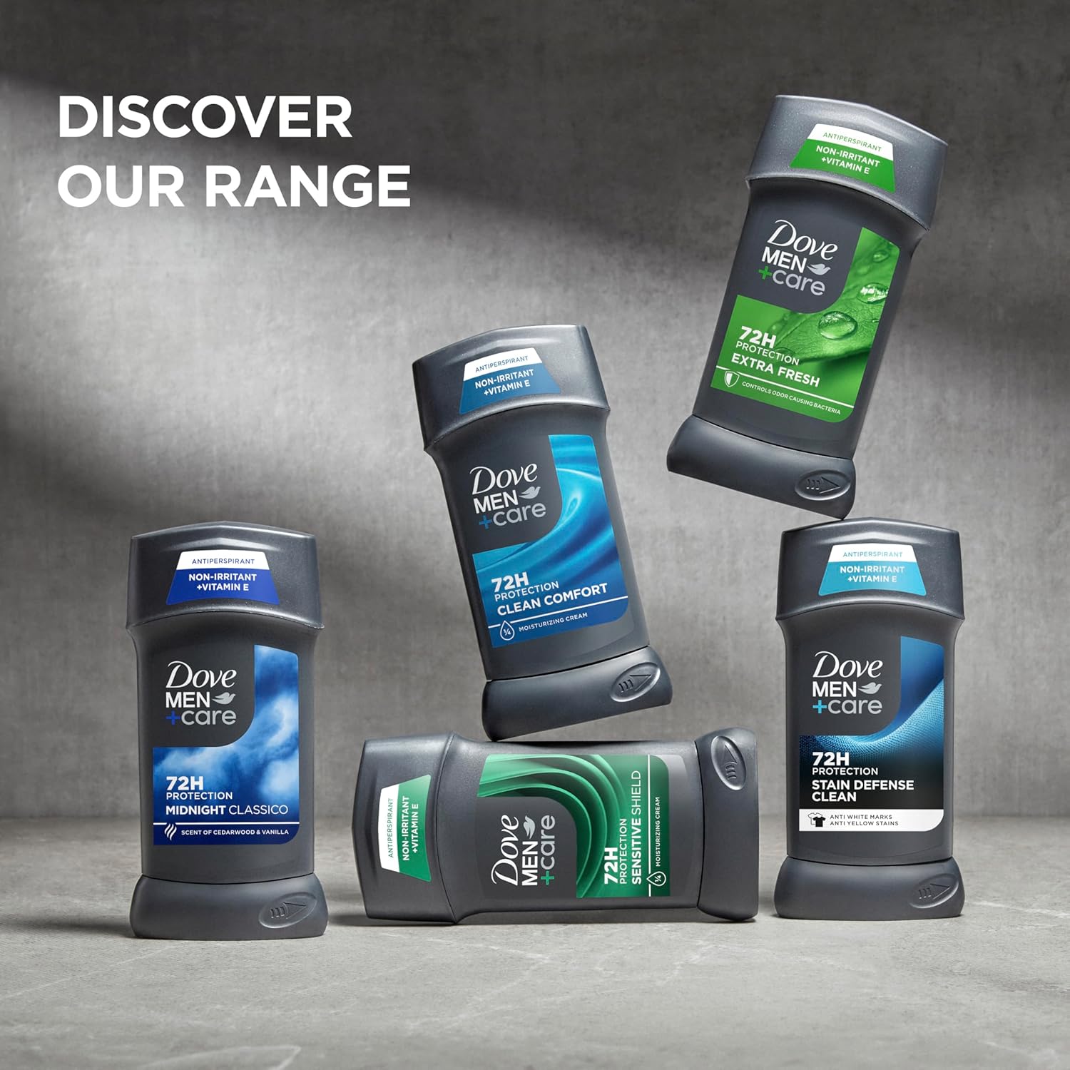 Dove Men+Care - Desodorante antitranspirante en barra para hombres,...