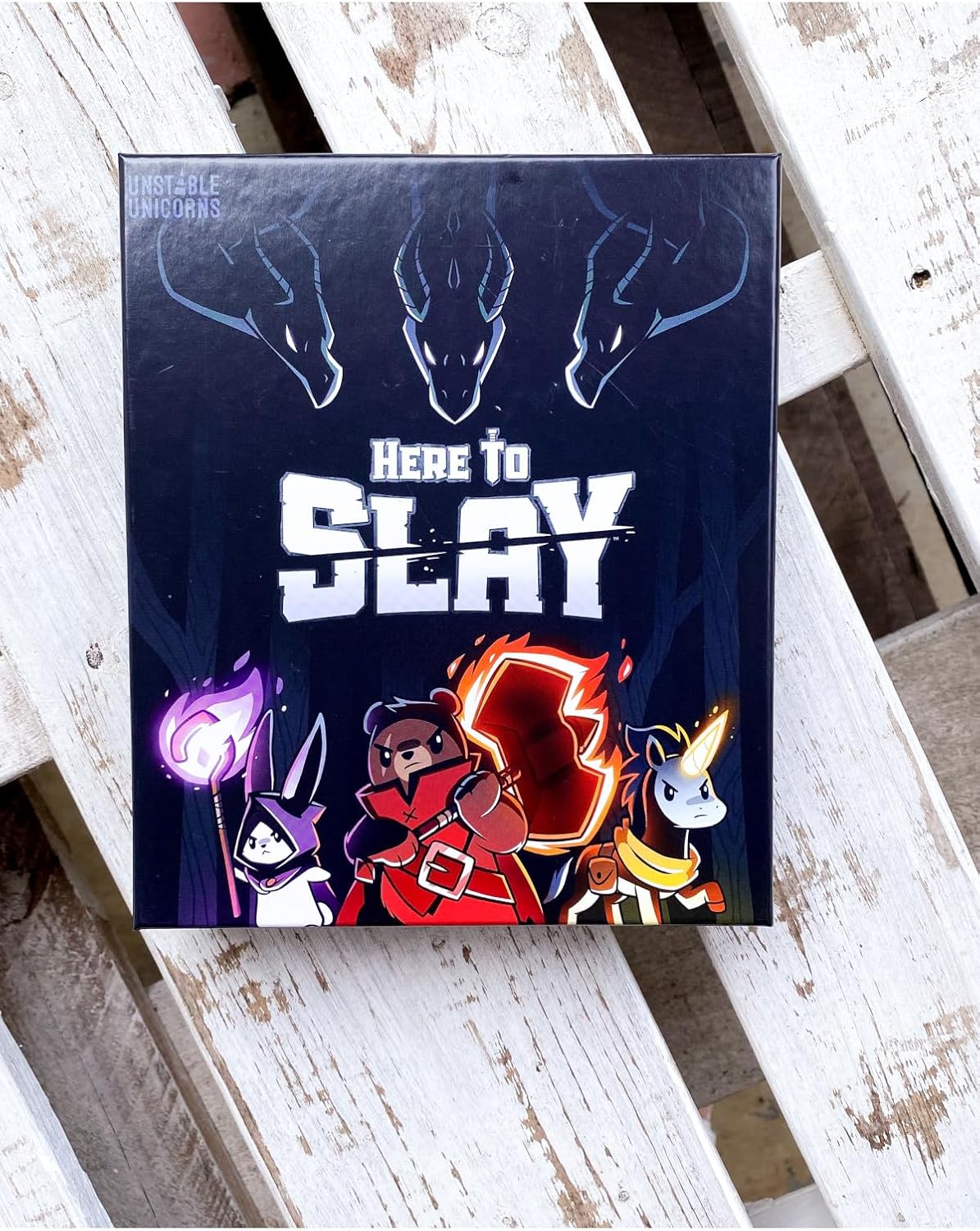 Unstable Games Juego de Cartas Here to Slay - Juego de Estrategia d...