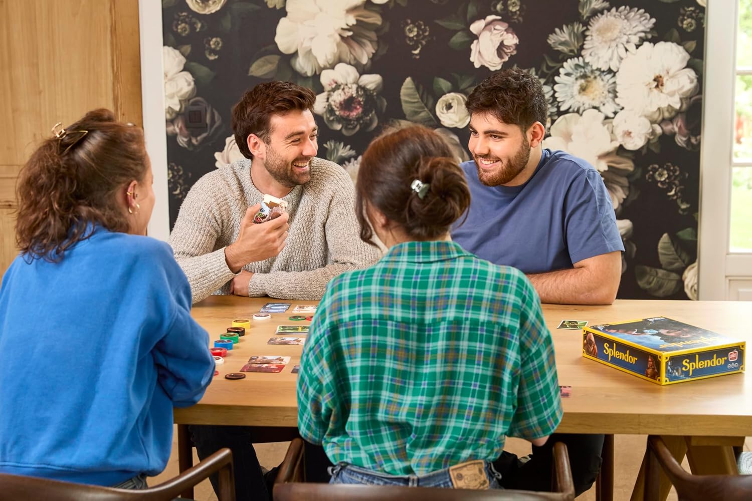Asmodee Splendor Juego de mesa - ¡Domina el arte de la riqueza y el...