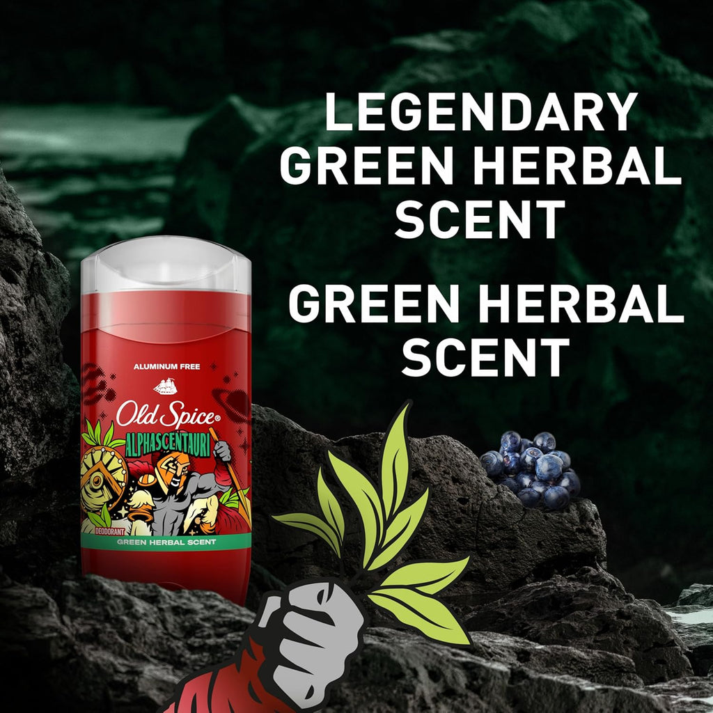 Old Spice Desodorante sin aluminio para hombres, protección contra...