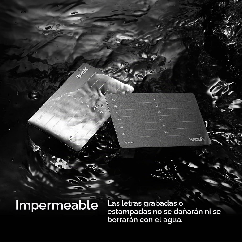SecuX \u2013 XSEED - Cartera segura de Bitcoin, almacenamiento de s...