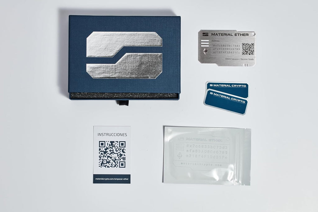 Material Ether \u2013 Cartera física ETH \u2013 Inhackable \u2013 D...