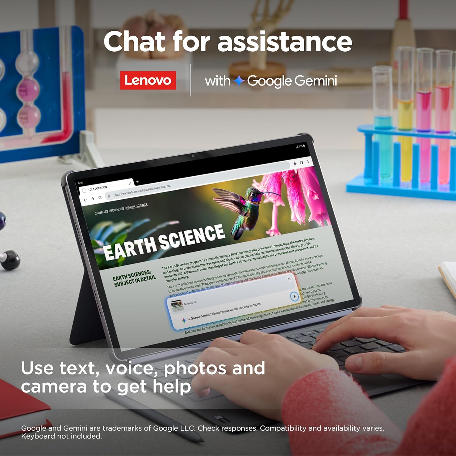 Tablet Lenovo Idea Tab Pro con Google Gemini - Tablet para estudian...
