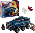 LEGO Marvel Spider-Man Prison Transport Chase - Juguete de construc...
