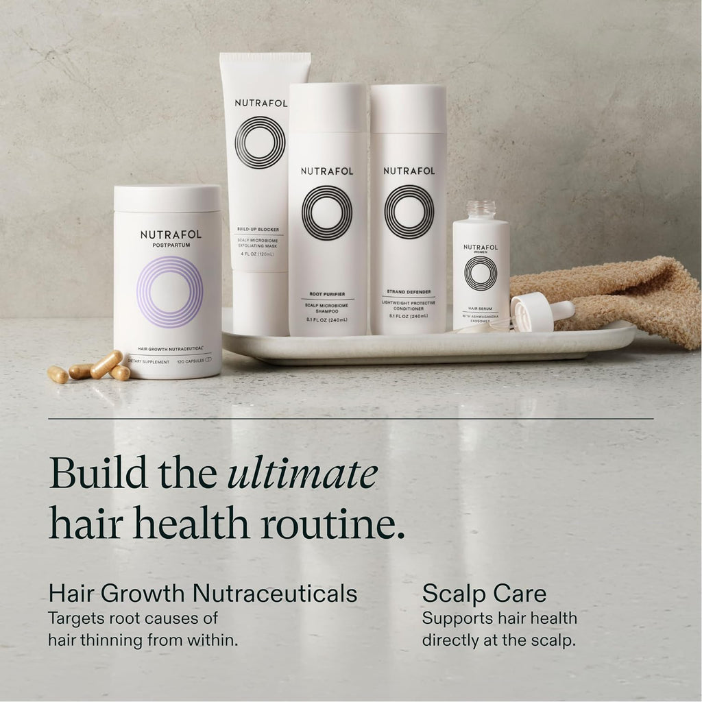 Suplemento para el crecimiento del cabello posparto Nutrafol