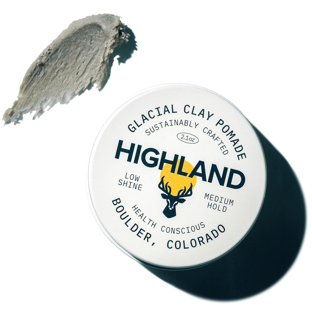 Highland Glacial Pomada de Arcilla para el Cabello - Arcilla para p...