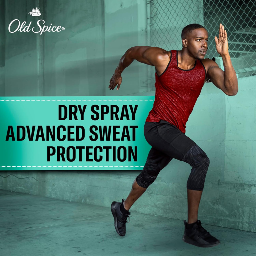 Old Spice Dry Spray Desodorante Antitranspirante para hombres, High...