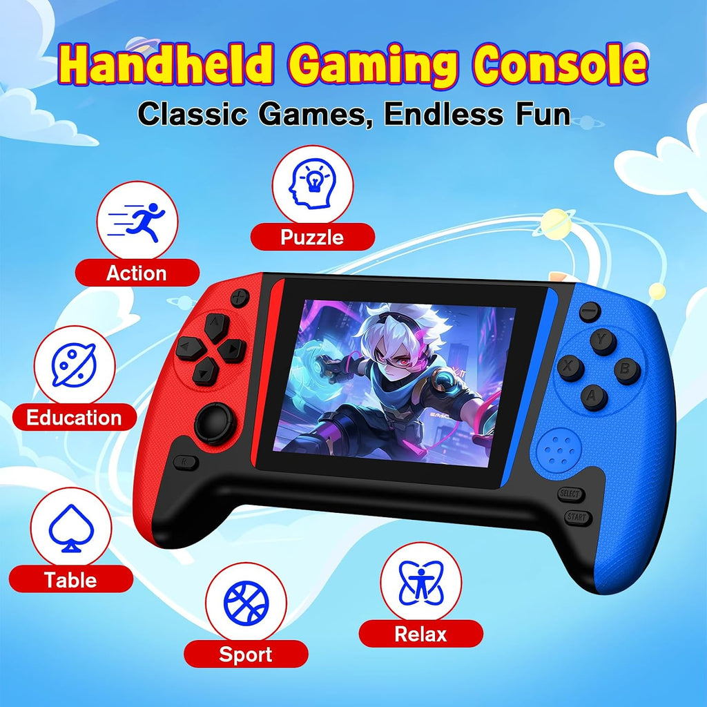 Consola de juegos portátil retro, 200 juegos clásicos retro integra...