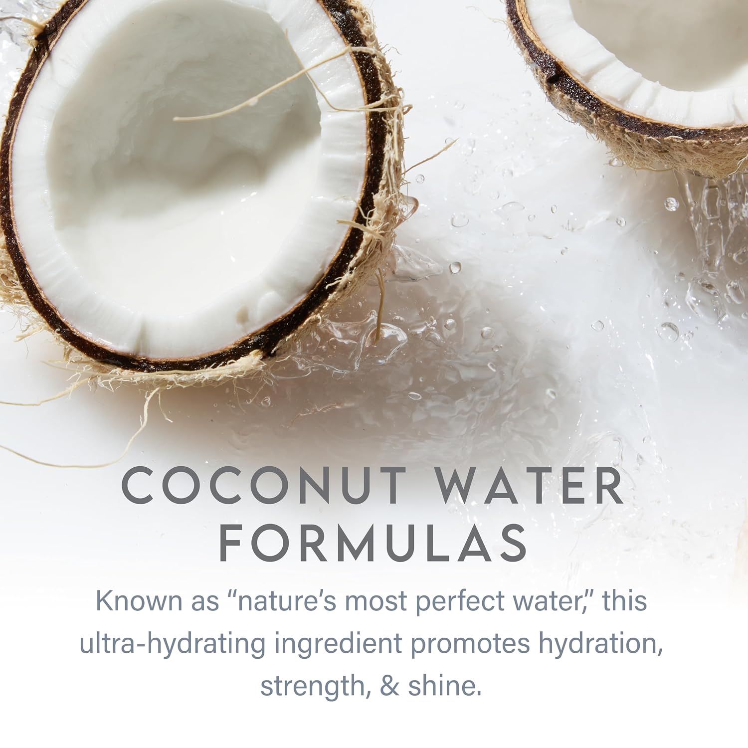 ALURAM Champú hidratante de agua de coco para hombres y mujeres, hi...