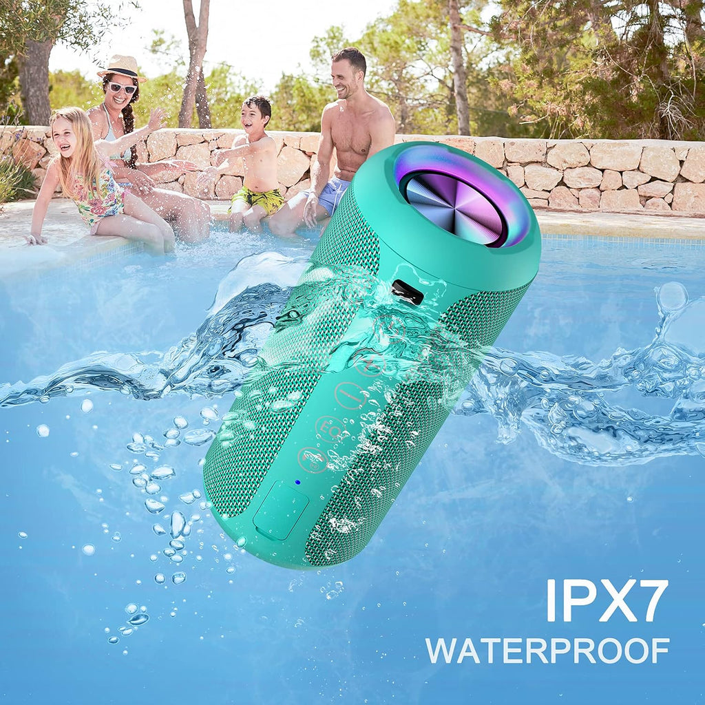 Ortizan - Parlante Bluetooth 5.3, inalámbrico, impermeable IPX7, so...