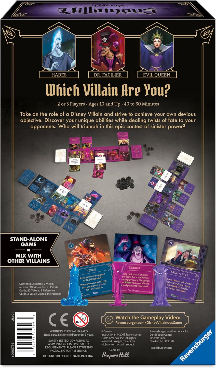 Ravensburger. Villainous de Disney.