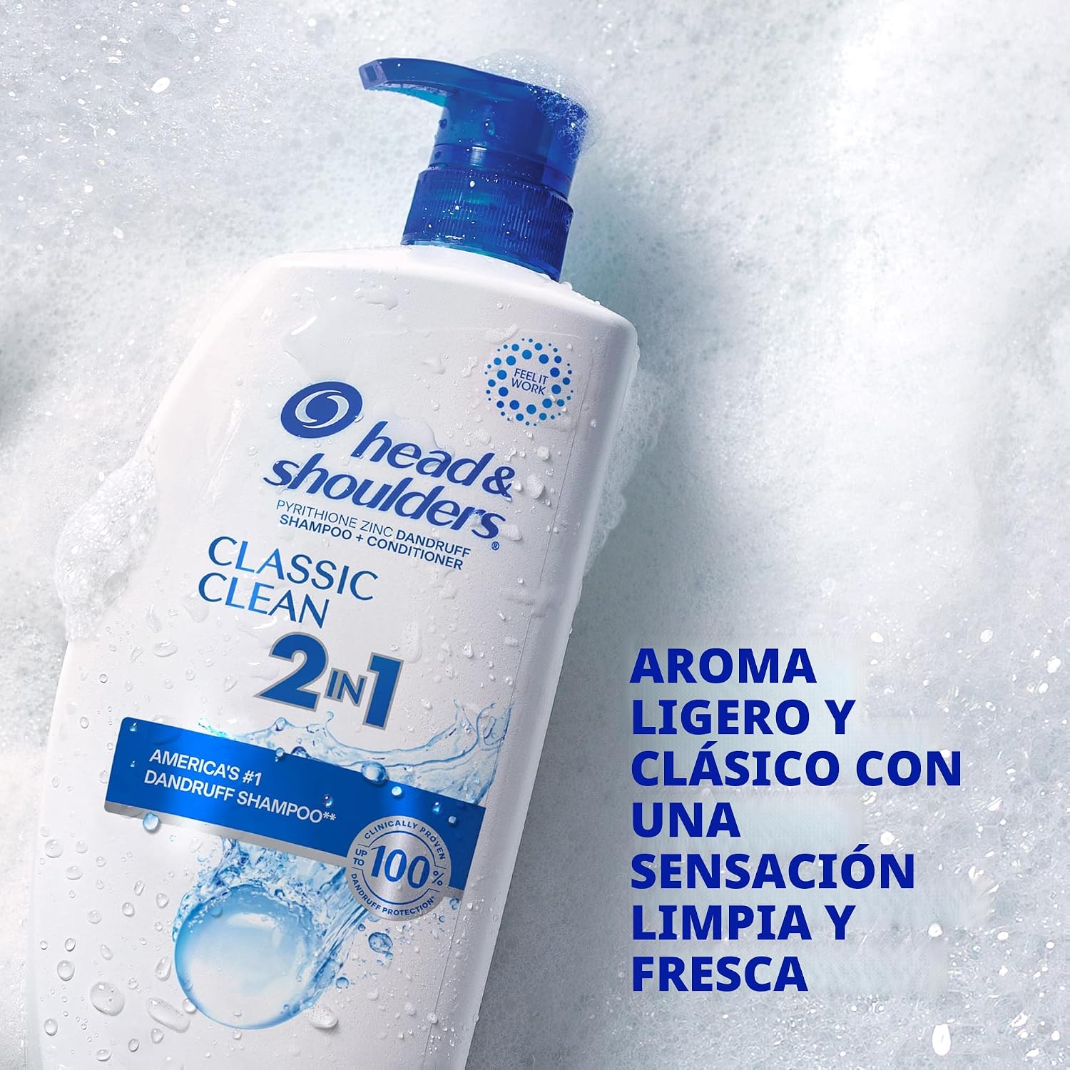 Head &amp; Shoulders Champú y acondicionador anticaspa Classic Clea...