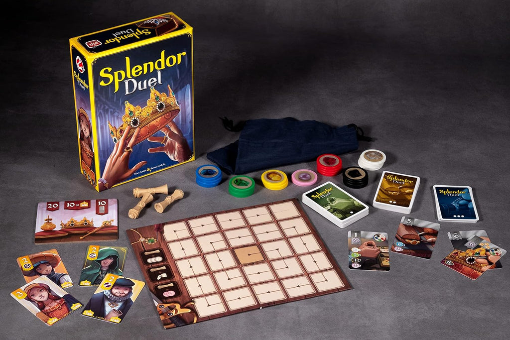 Splendor Duel Juego de mesa \u2013 Juego de estrategia para dos jug...