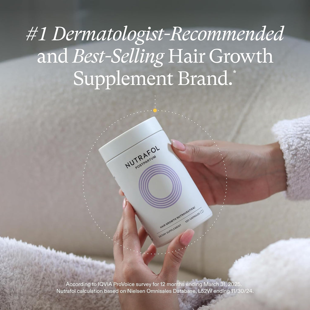Suplemento para el crecimiento del cabello posparto Nutrafol