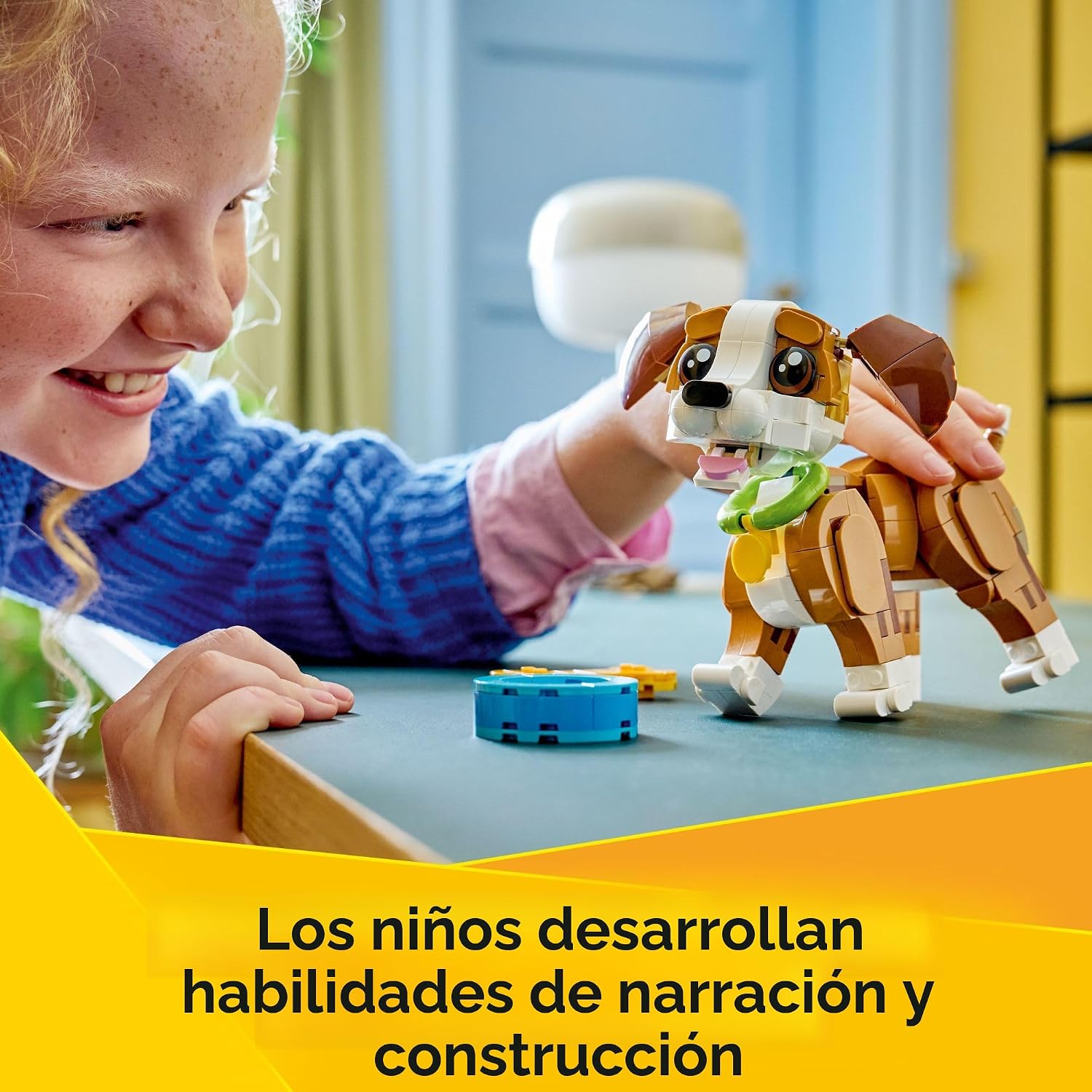 LEGO Creator 3 en 1 Animales Lindos: Juguete de Construcción de Per...