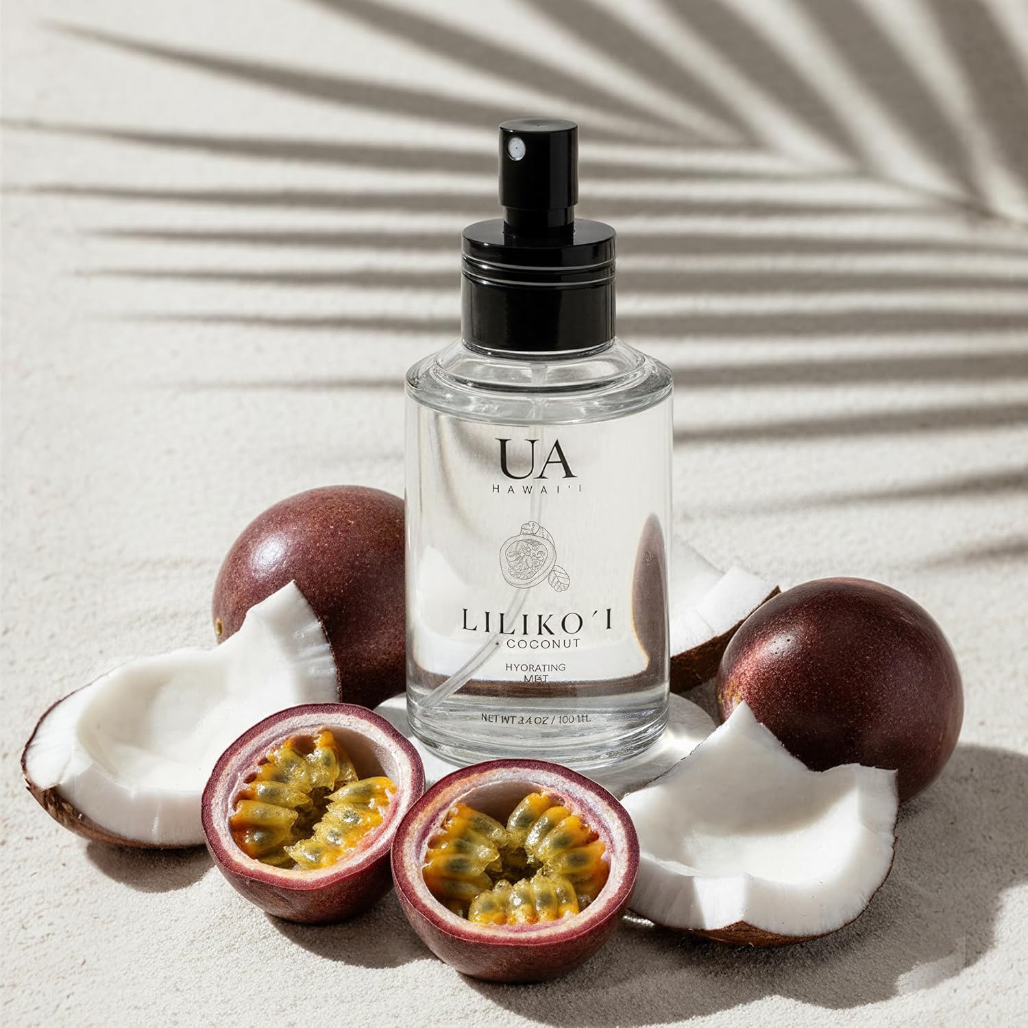 Lilikoi Coconut Body and Hair Mist de Hawái, perfume para el cabell...