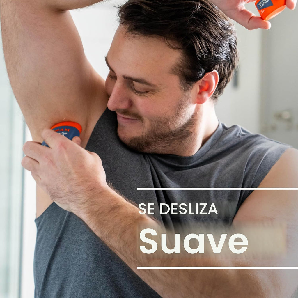 Mando Desodorante de cuerpo entero para hombres, barra lisa y sólid...
