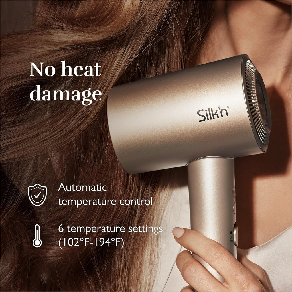 Silk'n SilkyAir - Secador de pelo iónico profesional para mujer...