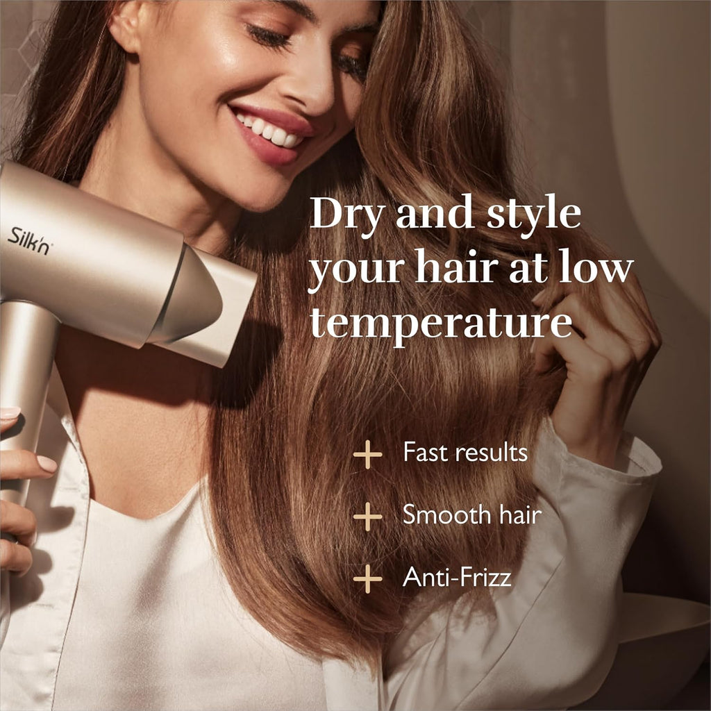 Silk'n SilkyAir - Secador de pelo iónico profesional para mujer...