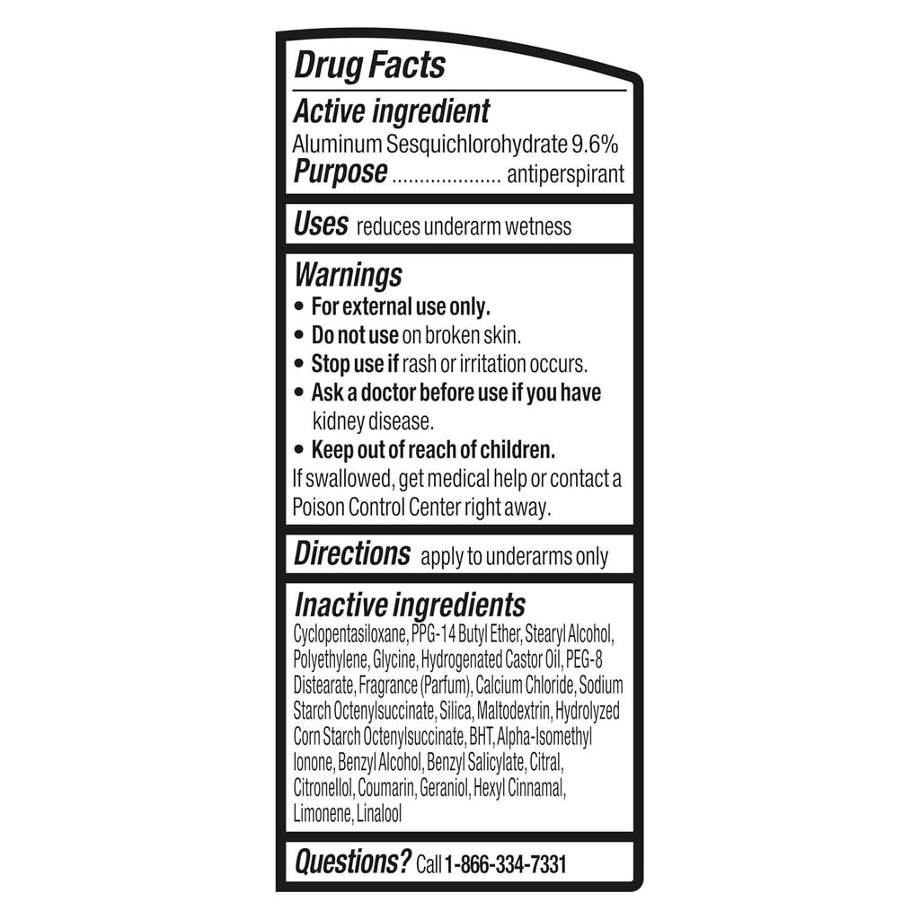 Degree Desodorante antitranspirante UltraClear para hombre, color n...