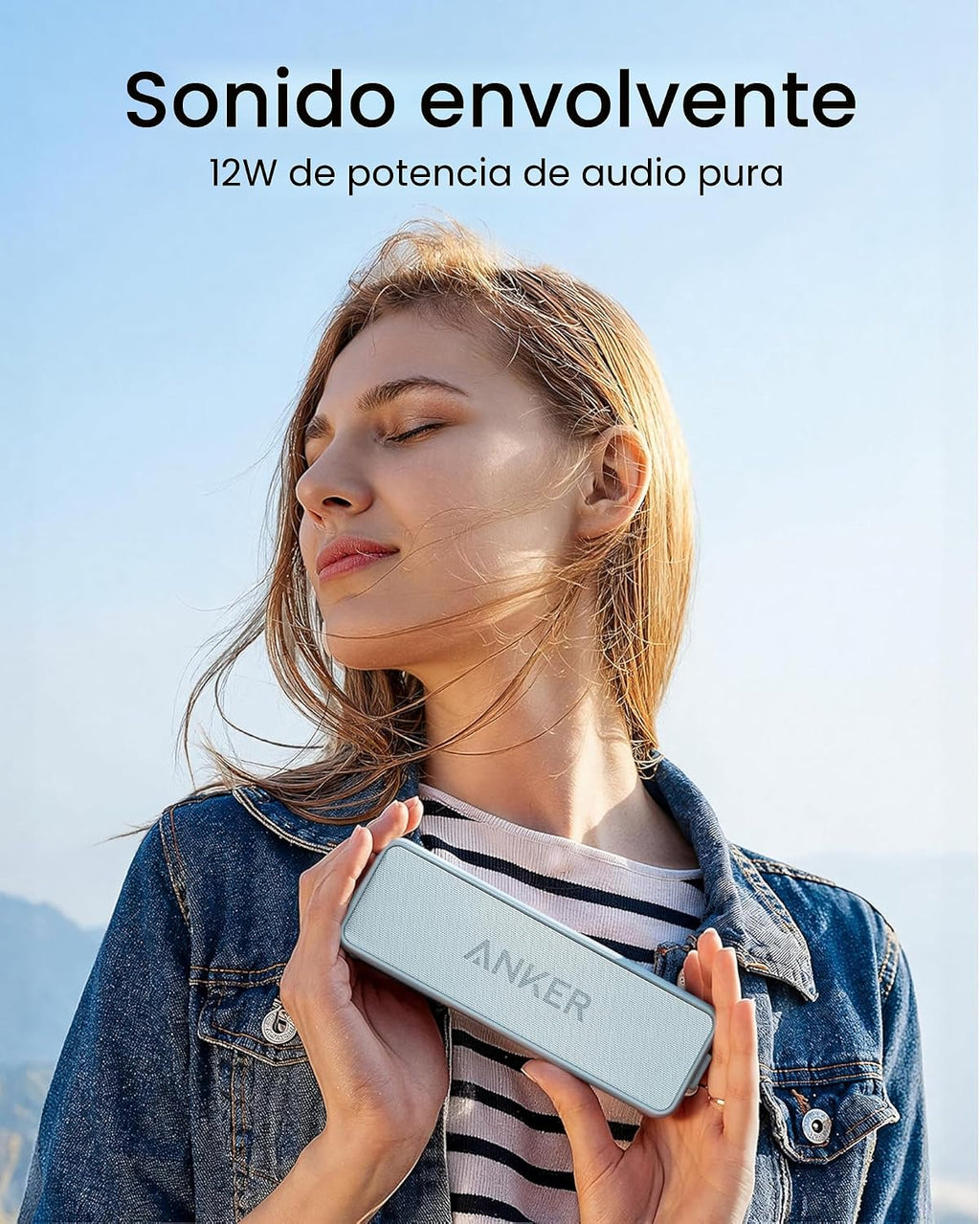 Anker Soundcore 2 Altavoz Bluetooth Portátil con Sonido Estéreo, Bl...