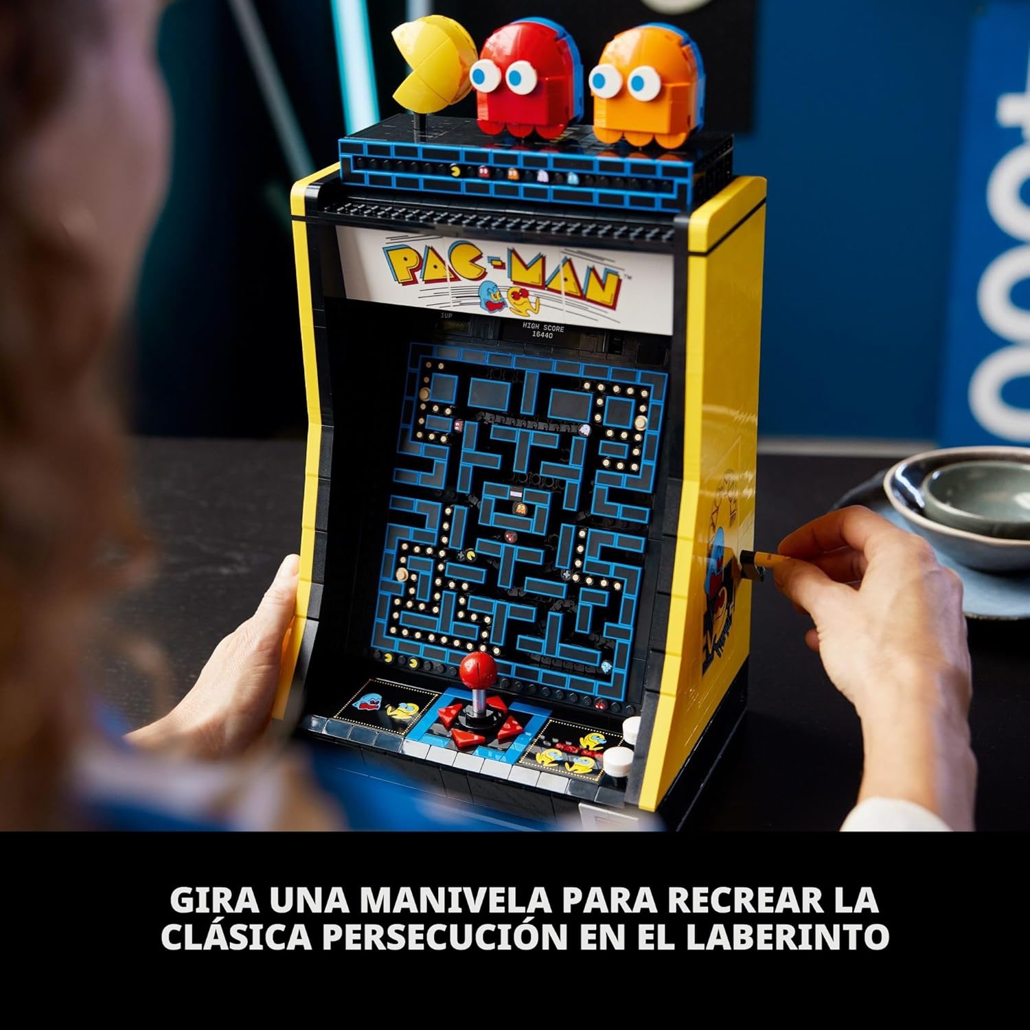 LEGO Icons PAC-Man Juegos de Construcción Arcade para Adultos - Dec...