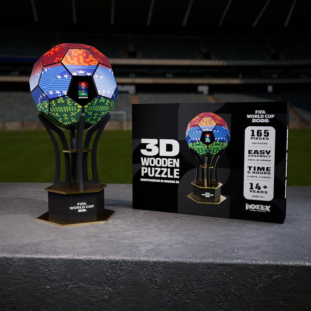 Modelo de trofeo de rompecabezas 3D de la Copa Mundial de la FIFA,...