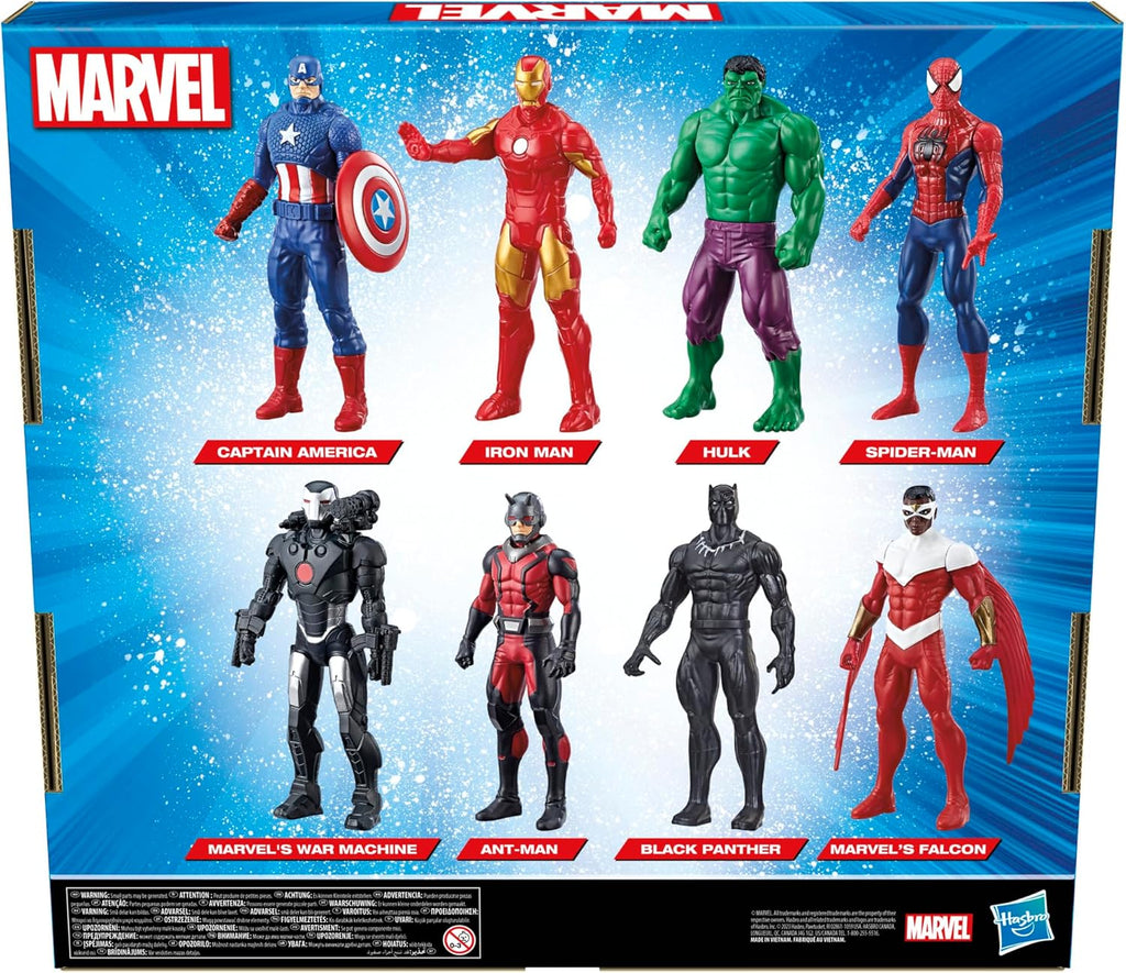 Marvel Avengers Ultimate Protectors Pack, 6 pulgadas a escala, 8 fi...