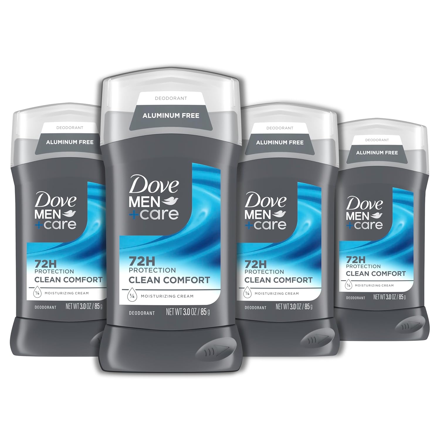 DOVE MEN + CARE Desodorante en barra para hombre, Clean Comfort, 4...