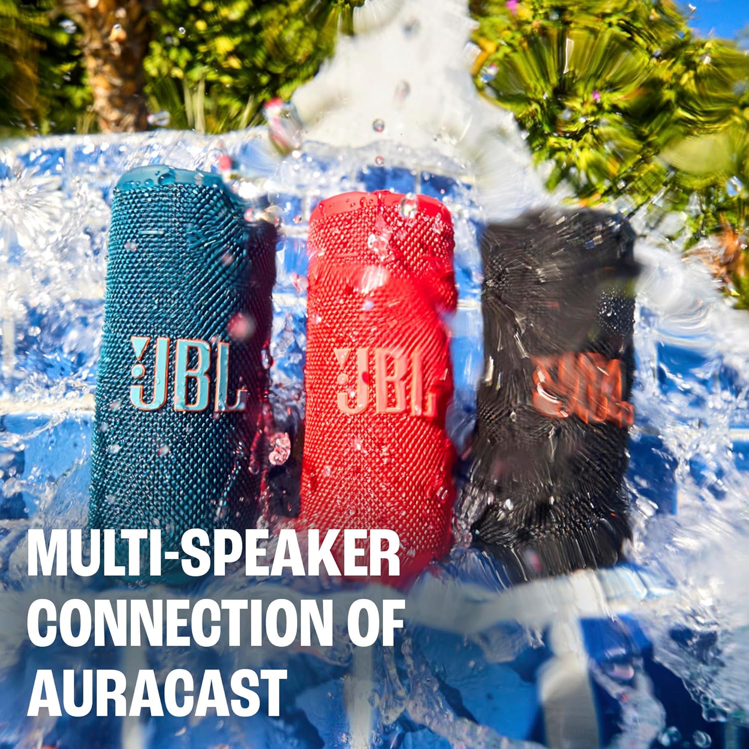 JBL Grip - Altavoz Bluetooth compacto con sonido JBL Pro audaz y lu...