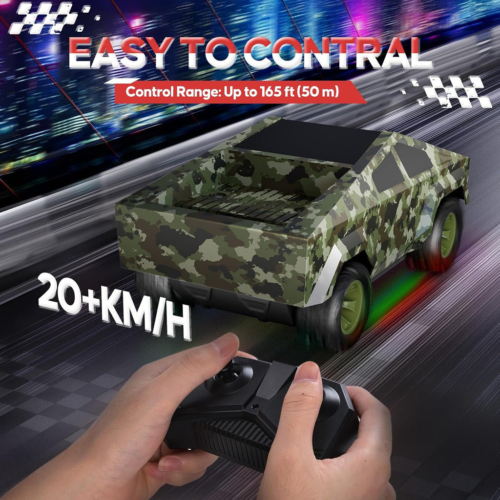 ValueTalks Camión de Control Remoto 1:24, Camión RC Todo Terreno de...