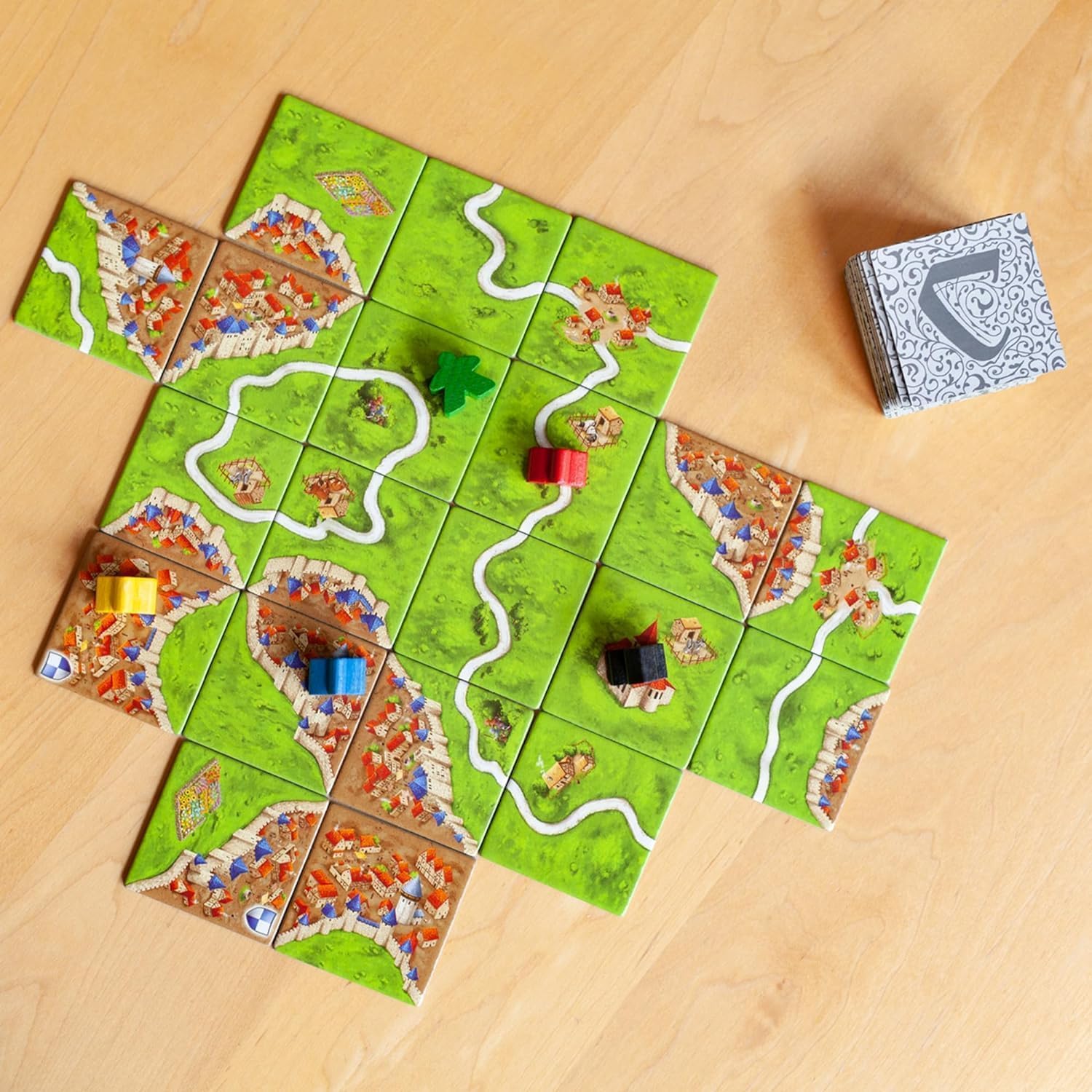 Asmodee Carcassonne Juego de Mesa - Juego Clásico de Estrategia de...