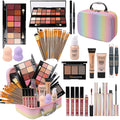 Set de maquillaje para niñas, kit de maquillaje arcoíris, cajas de...