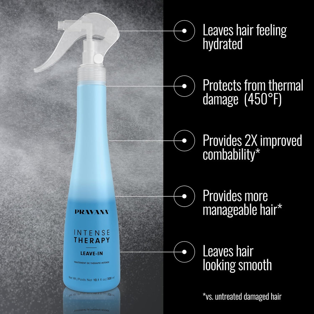 PRAVANA Intense Therapy - Acondicionador sin enjuague y desenredant...
