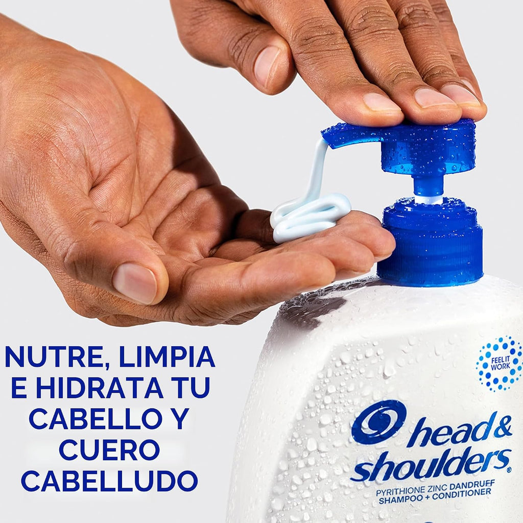 Head &amp; Shoulders Champú y acondicionador anticaspa Classic Clea...